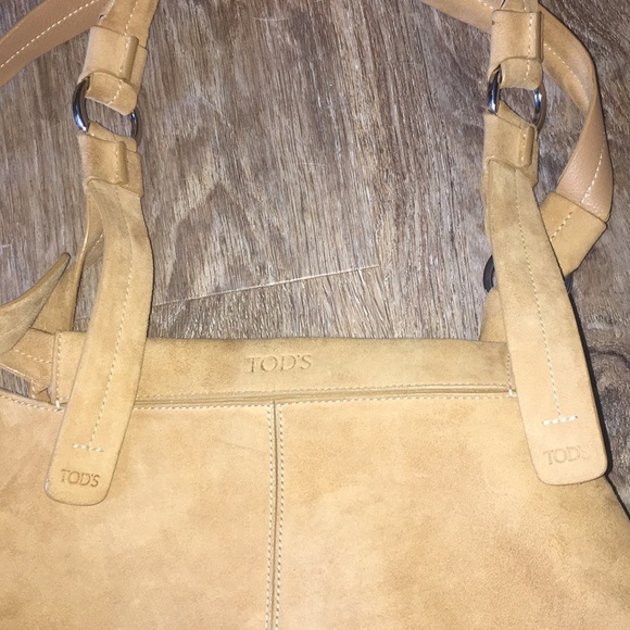 Tods Suede Bag - Picture 2 of 4